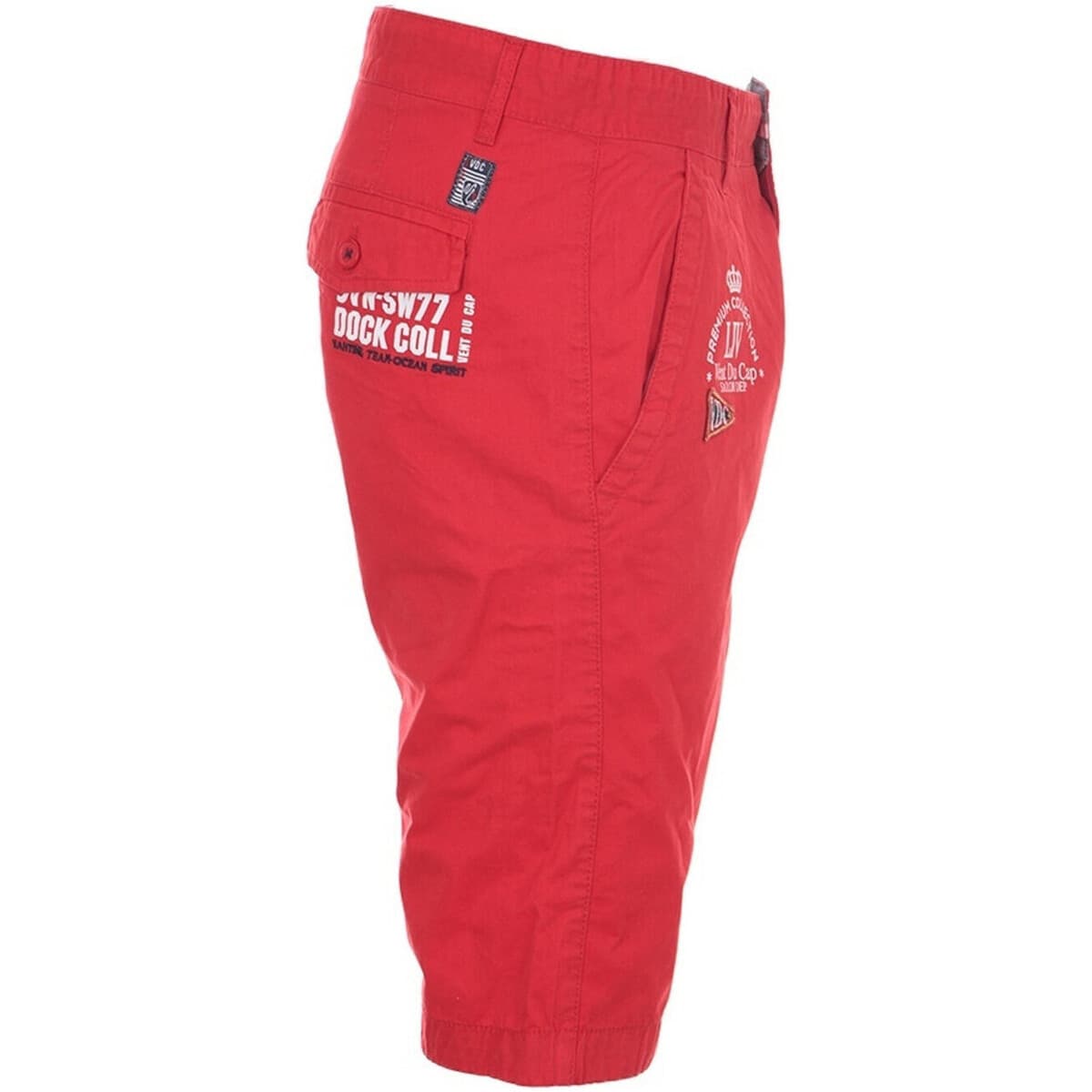 Boys' Shorts Vent Du Cap Red