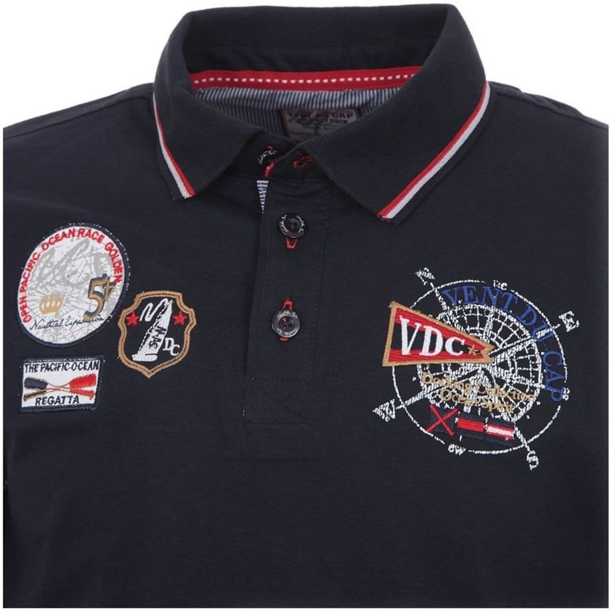Boys' Polo Shirts Vent Du Cap Blue