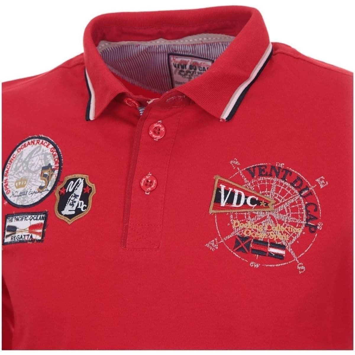 Boys' Polo Shirts Vent Du Cap Red