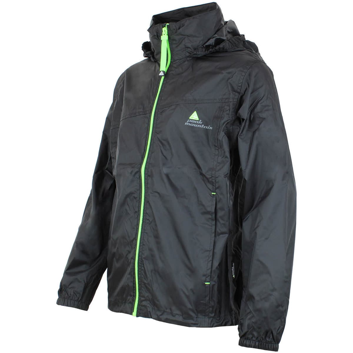 Boys' Windbreakers Peak Mountain Black