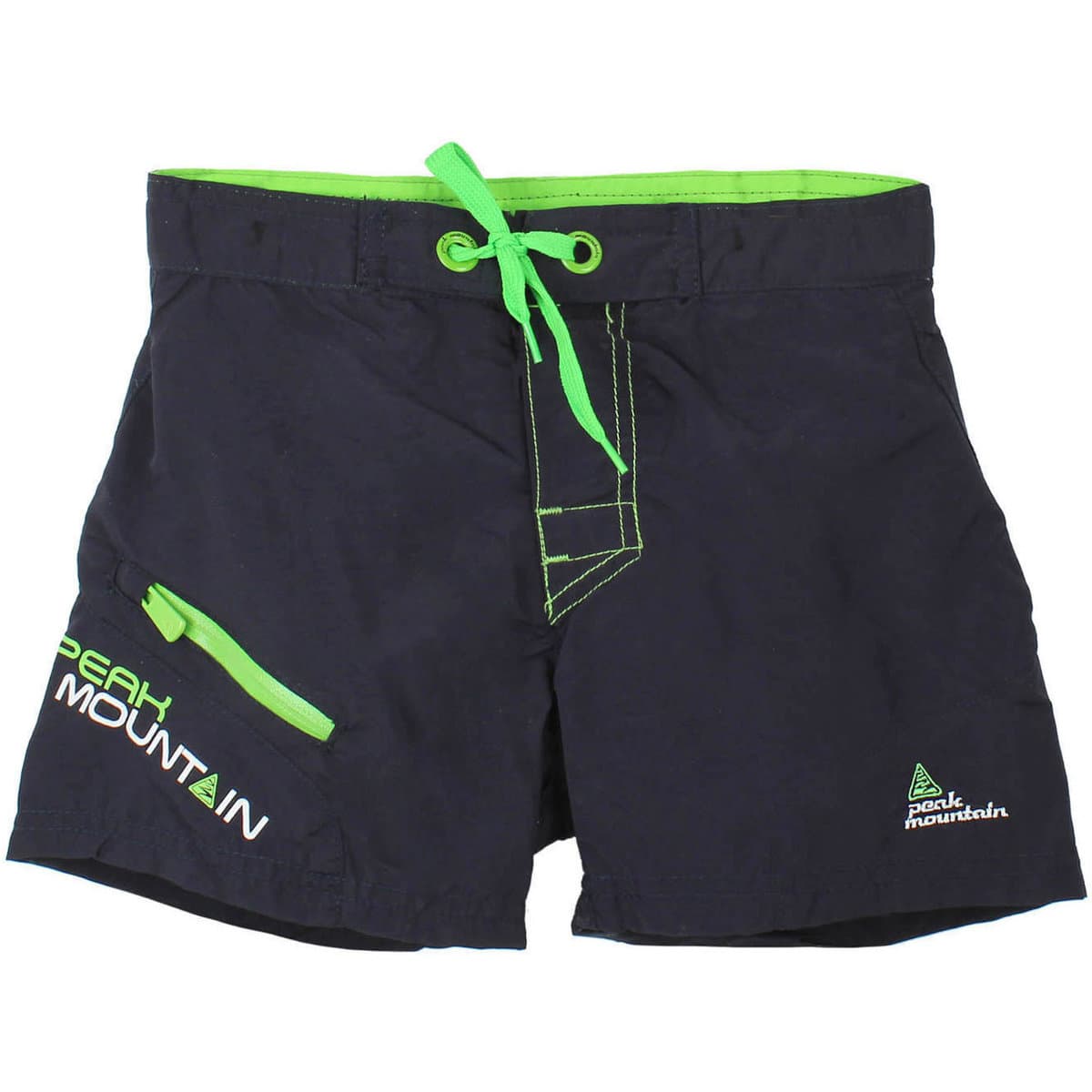 Boys' Swimwear Peak Mountain Gray