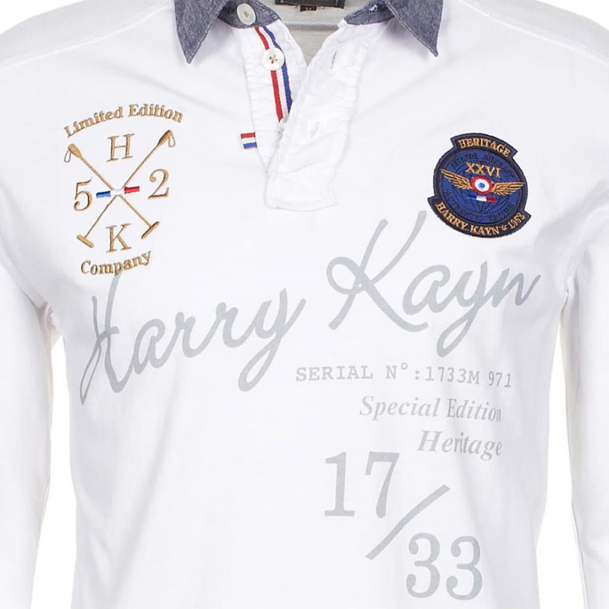 Boys' Polo Shirts Harry Kayn White