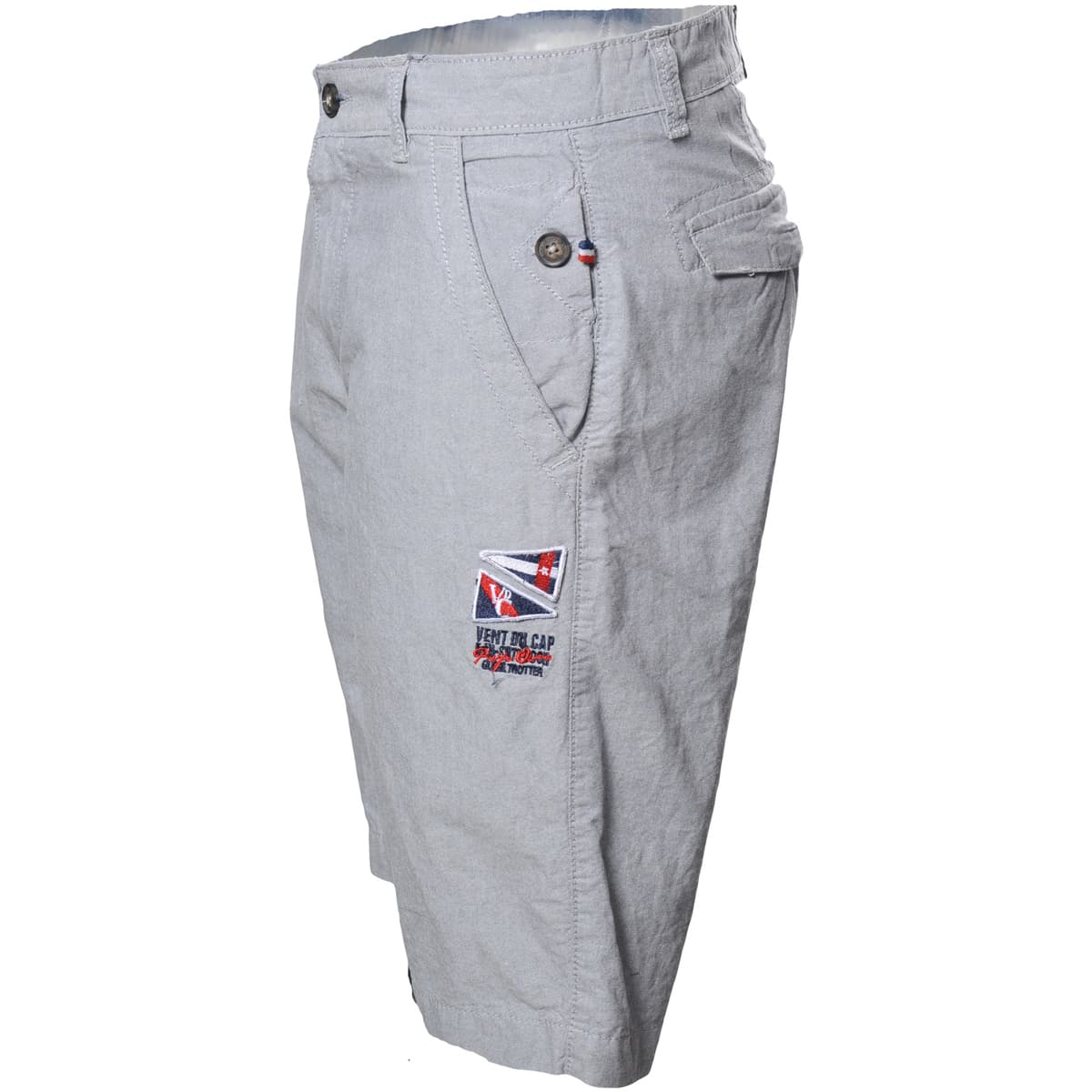 Boys' Shorts Vent Du Cap Gray