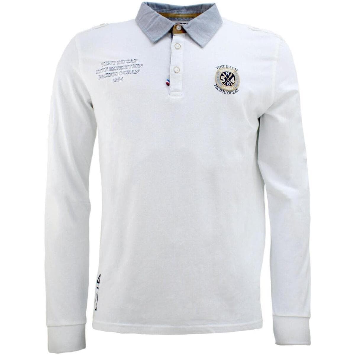 Πόλο με μακριά μανίκια Vent Du Cap Polo manches longues garçon ECEDICE