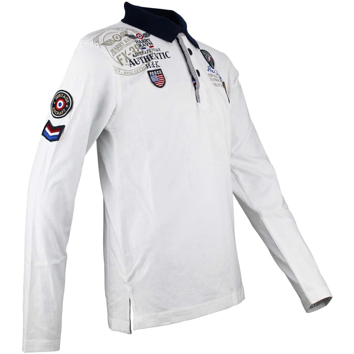 Boys' Polo Shirts Harry Kayn White