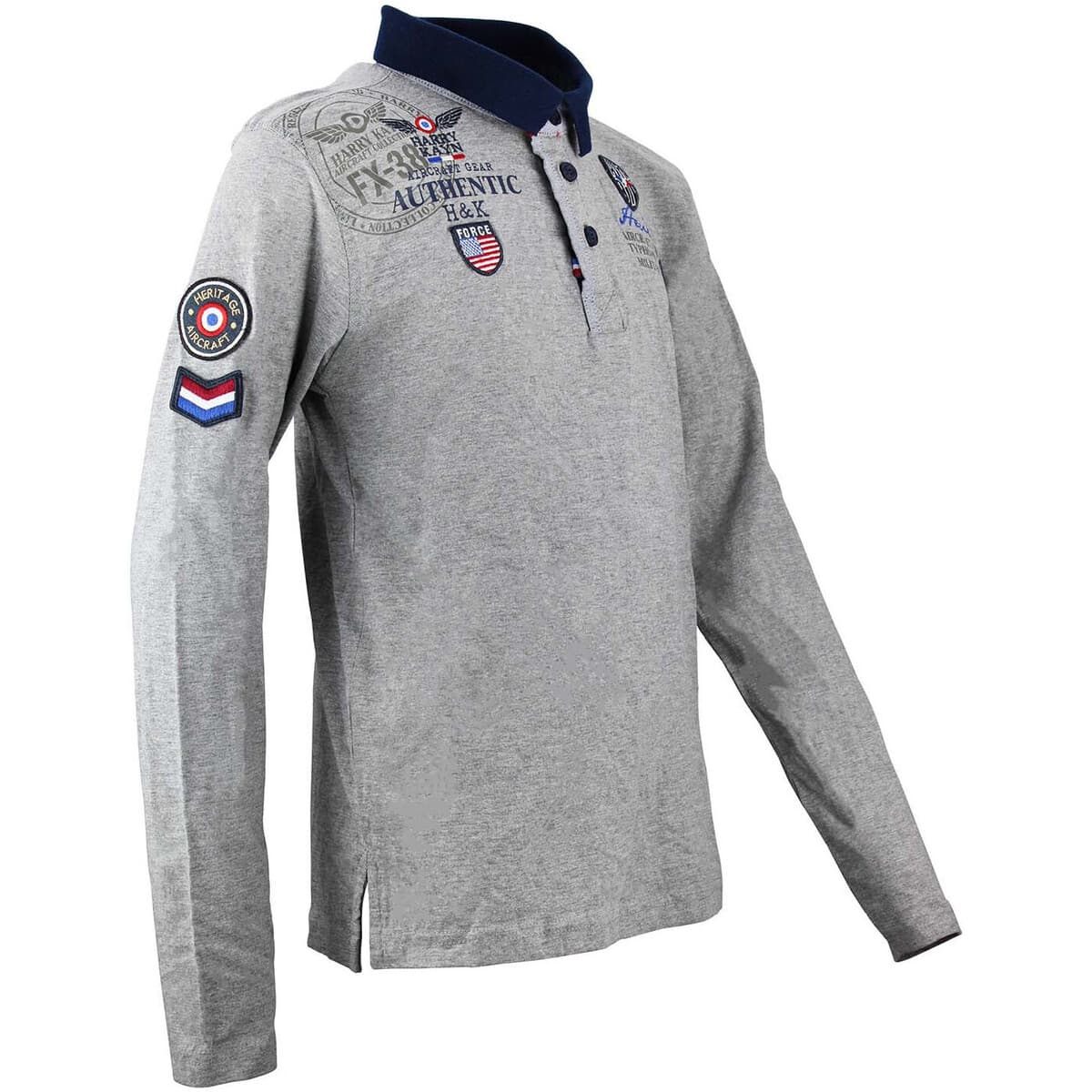 Boys' Polo Shirts Harry Kayn Gray
