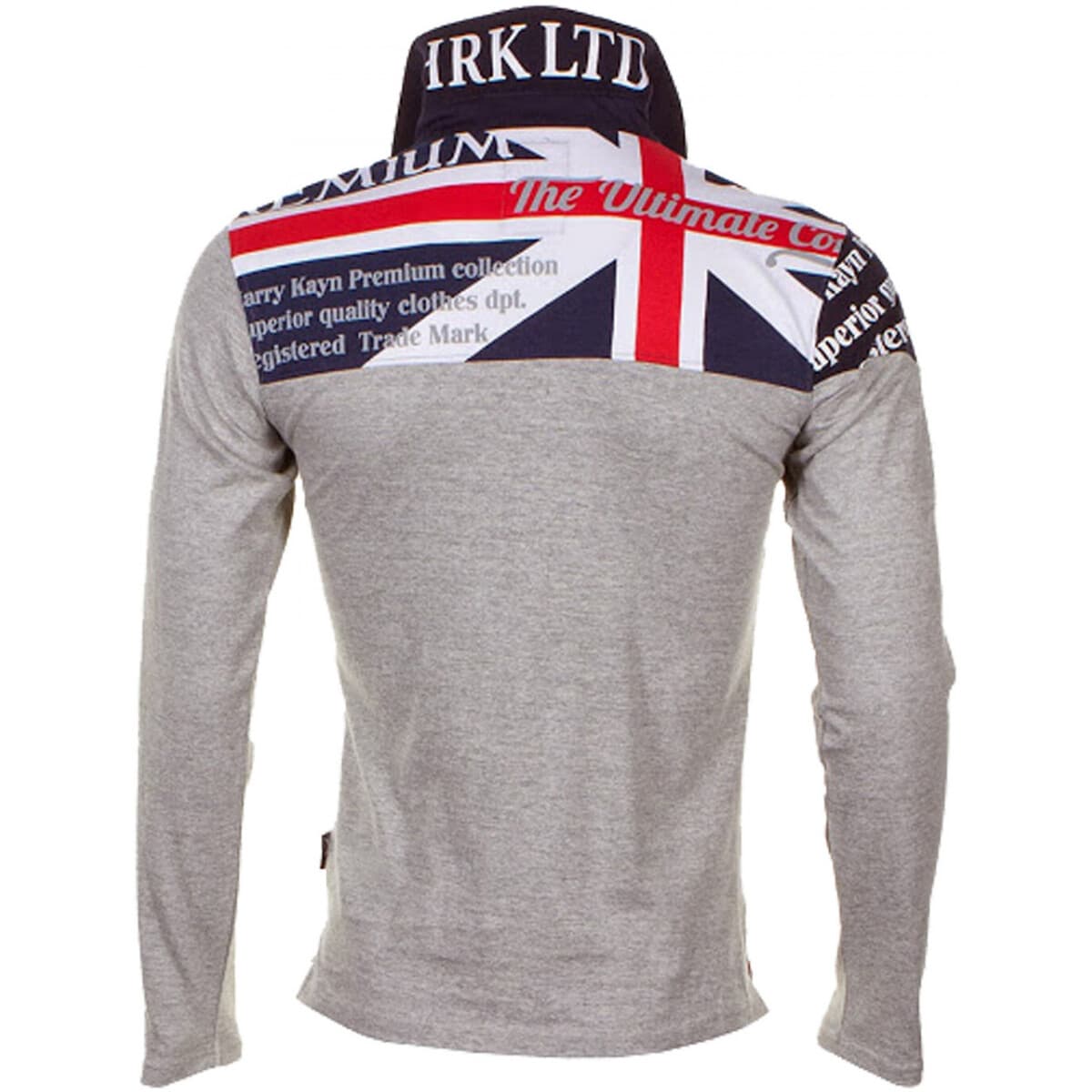 Boys' Polo Shirts Vent Du Cap Gray