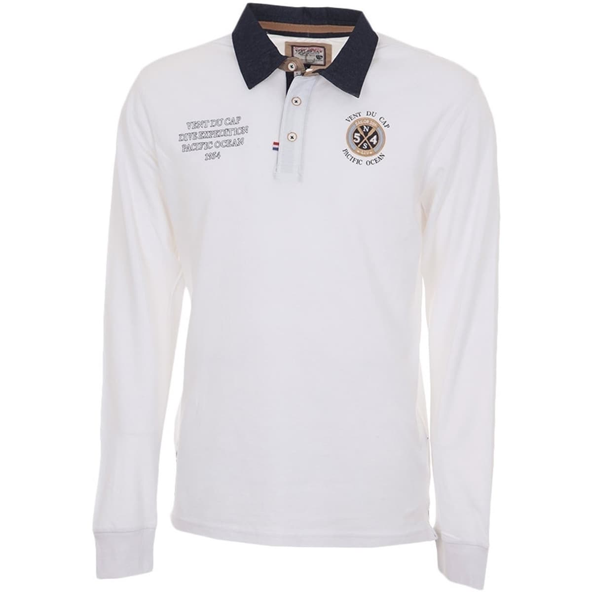 Boys' Polo Shirts Vent Du Cap White