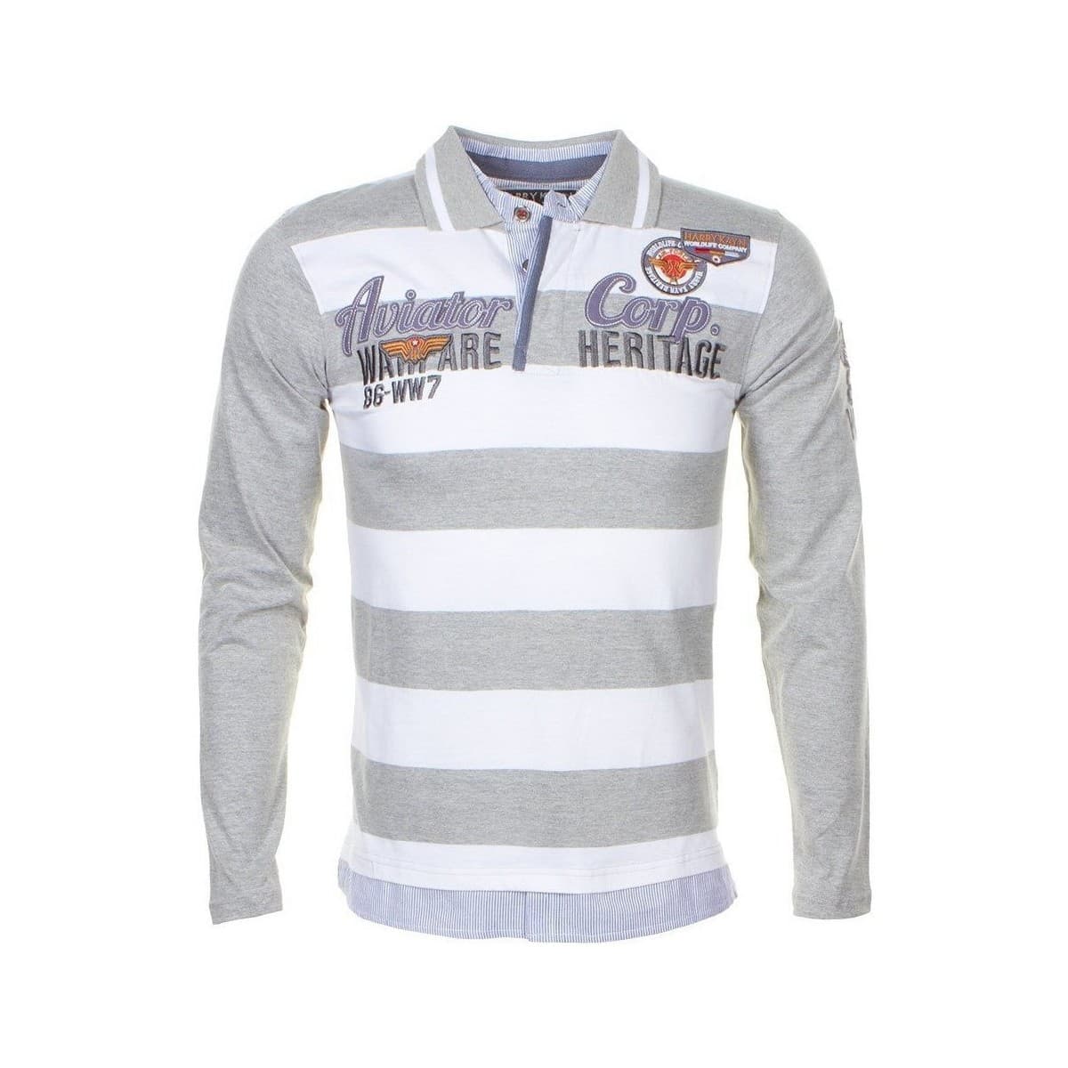 Πόλο με μακριά μανίκια Harry Kayn Polo manches longues garçon ECHAGOR