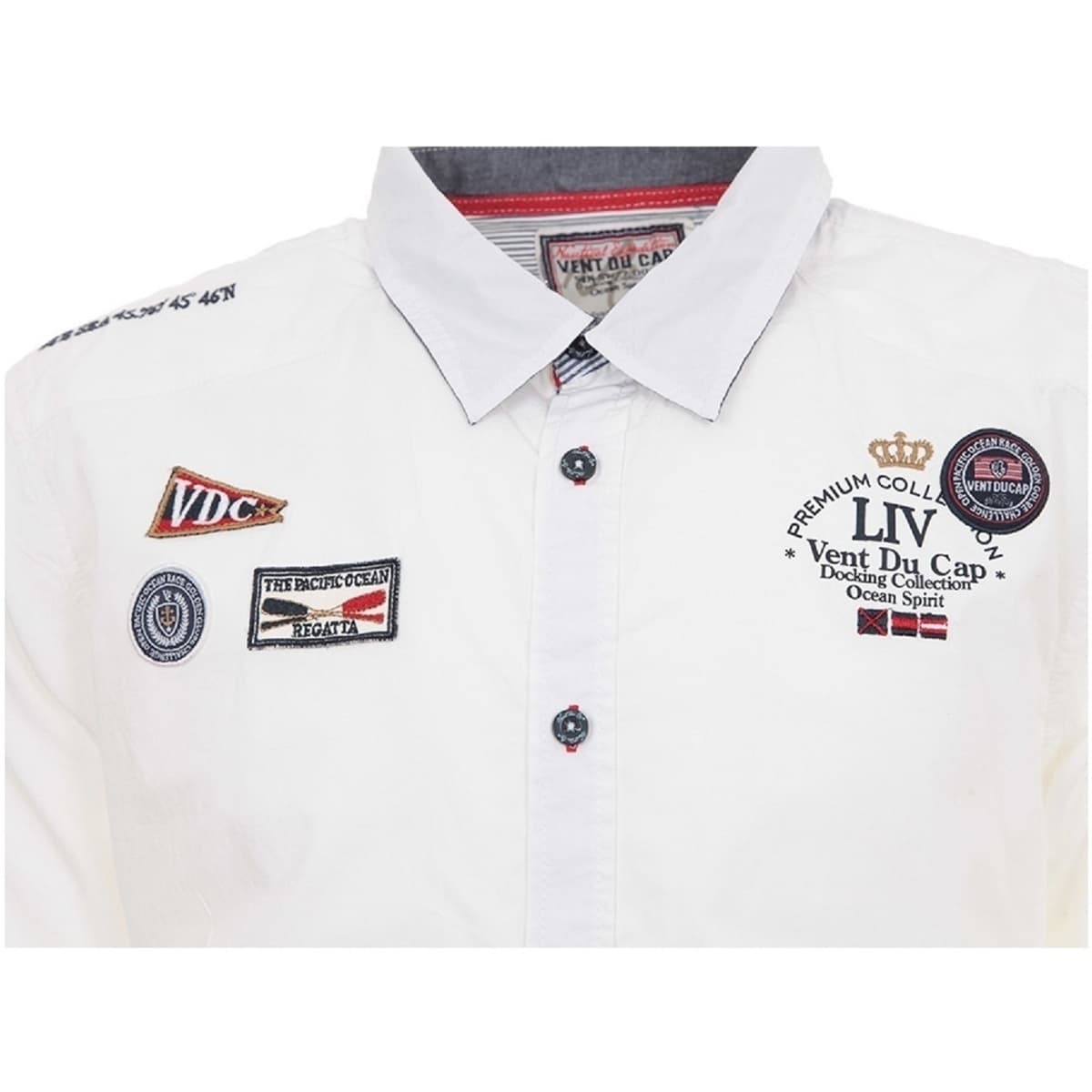 Boys' Shirts Vent Du Cap White