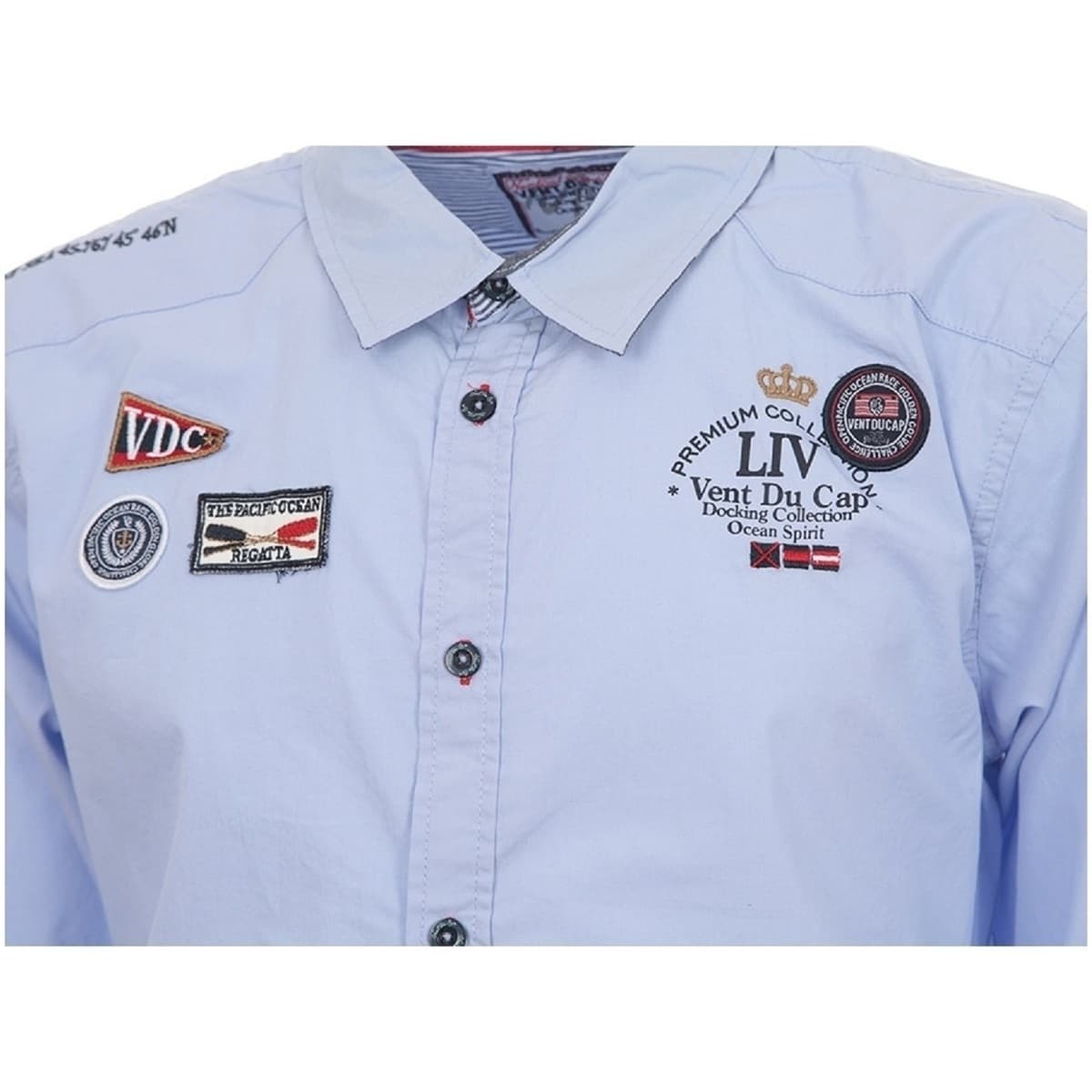 Boys' Shirts Vent Du Cap Blue