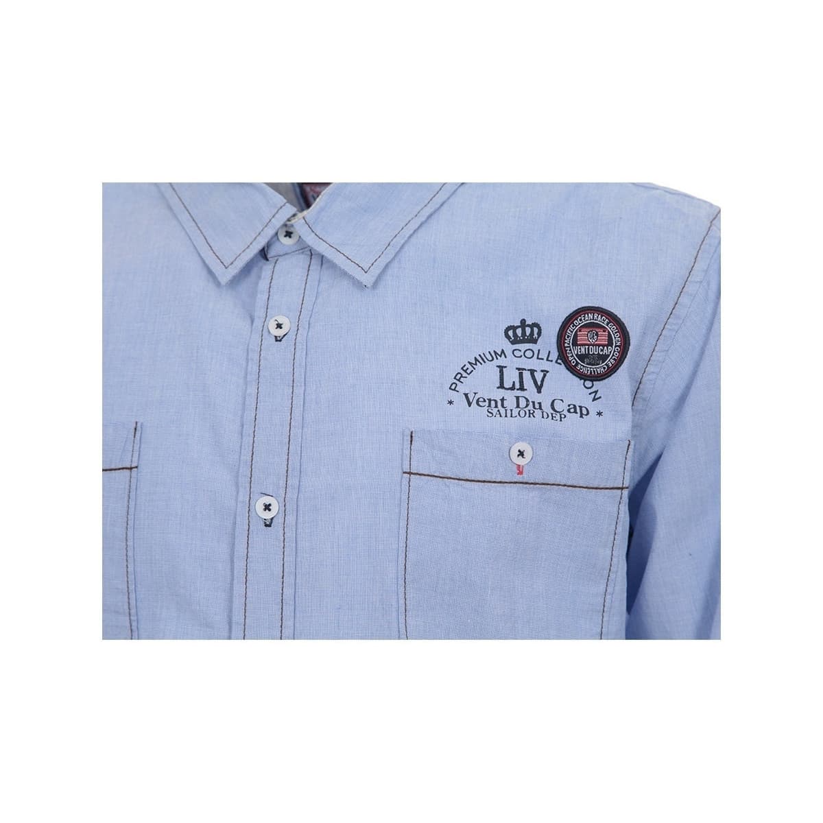 Boys' Shirts Vent Du Cap Blue