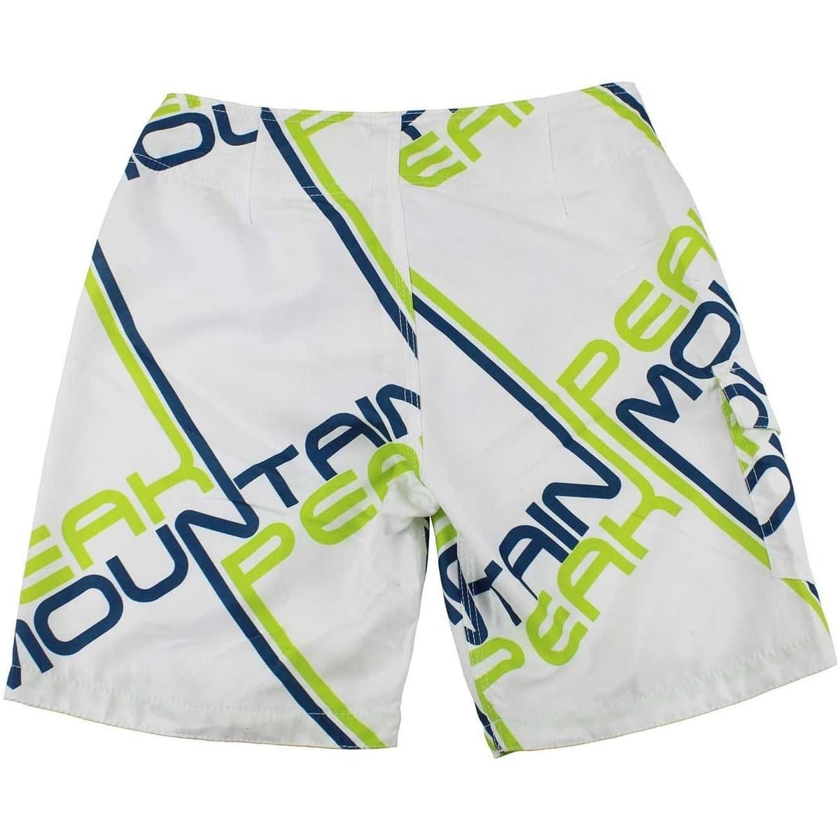 Boys' Swimwear Peak Mountain White