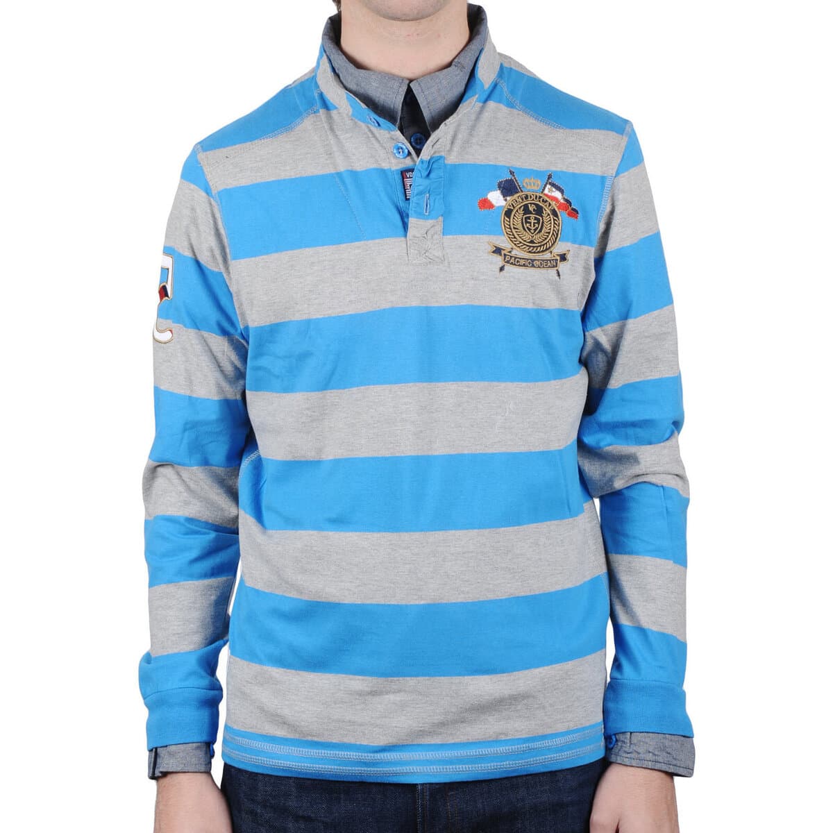 Boys' Polo Shirts Vent Du Cap Gray