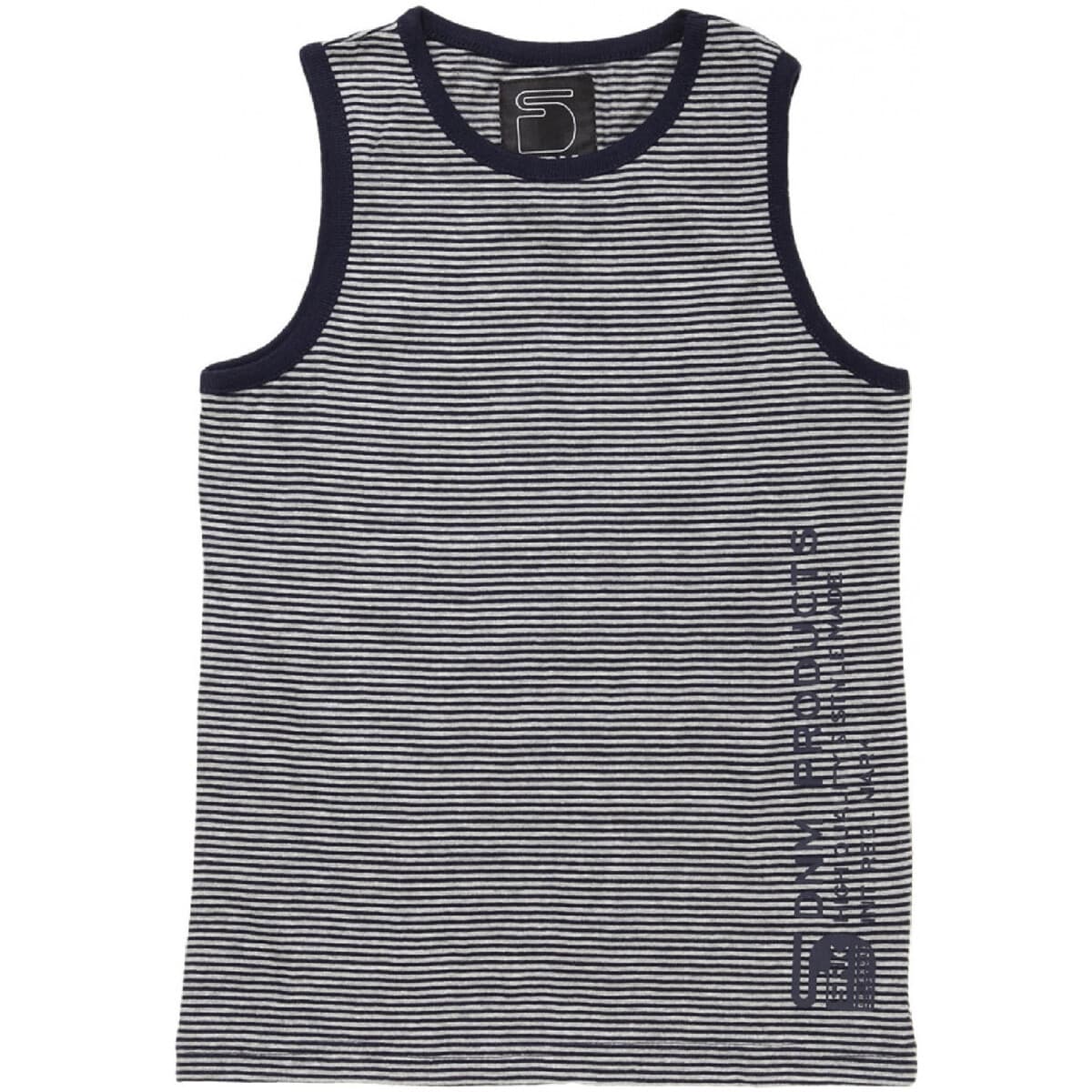 Αμάνικα/T-shirts χωρίς μανίκια Srk Débardeur garçon ETROL