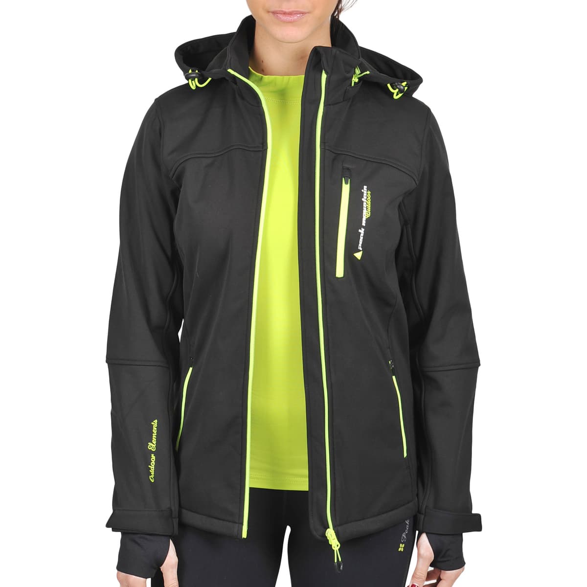 Girls' Jackets Peak Mountain Black