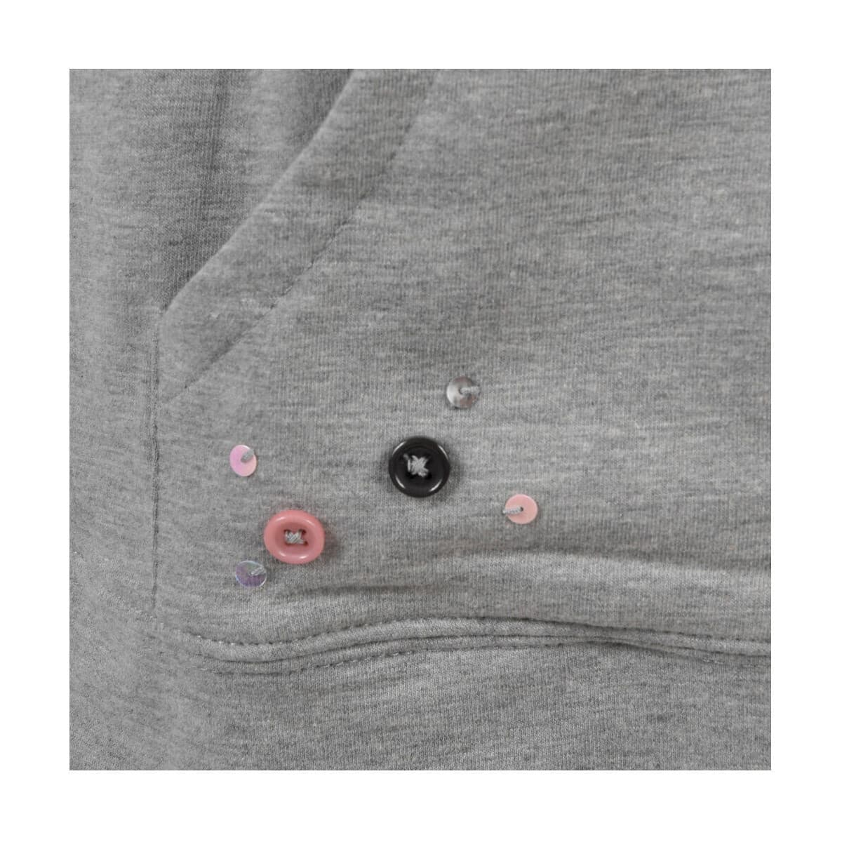 Girls' Hoodies & Sweatshirts Miss Girly Gray