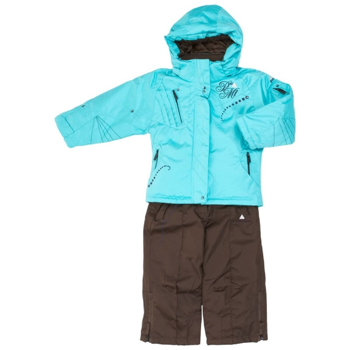 Girls' Pants Peak Mountain Brown