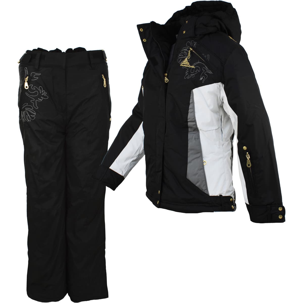 Girls' Pants Peak Mountain Black