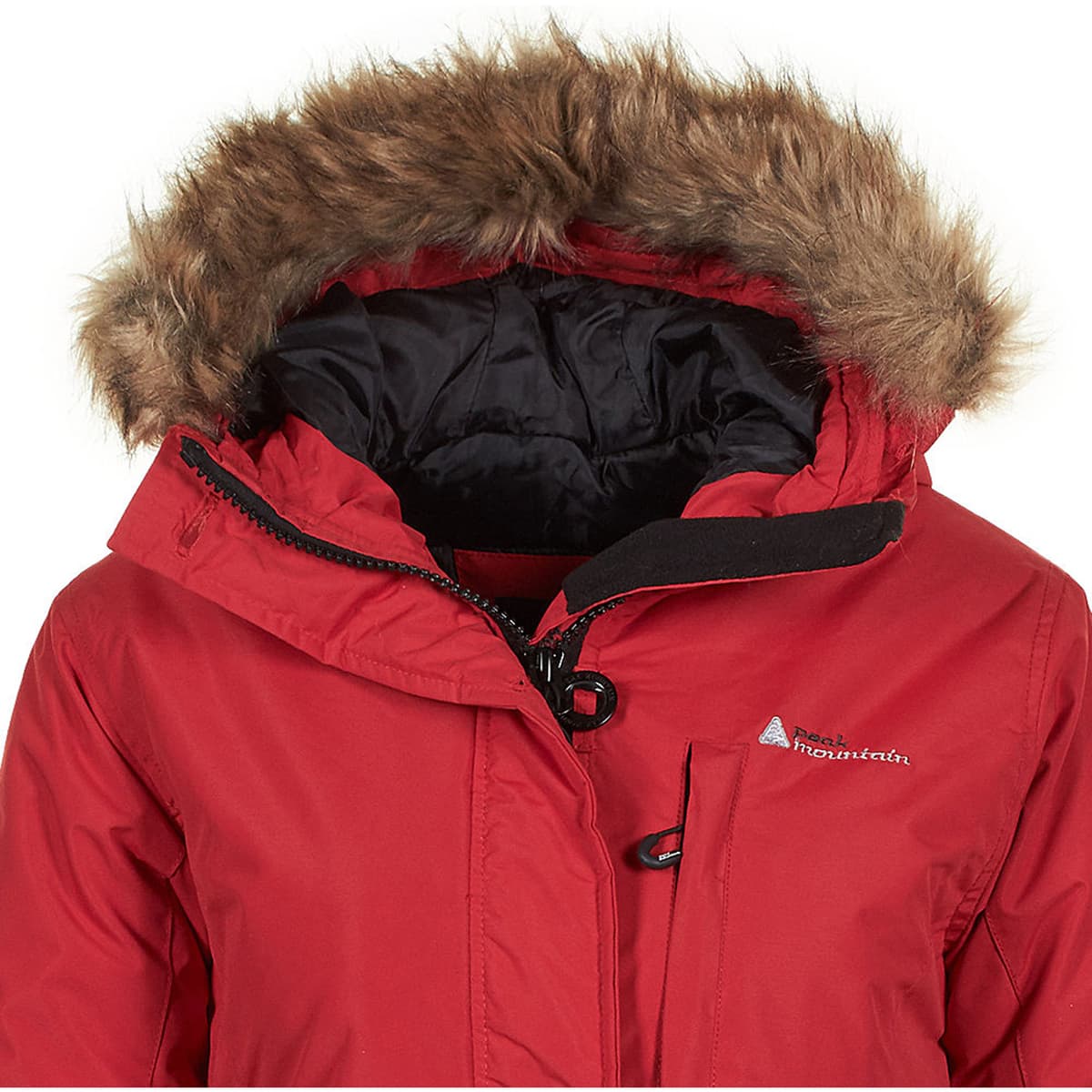 Girls' Parkas Peak Mountain Red