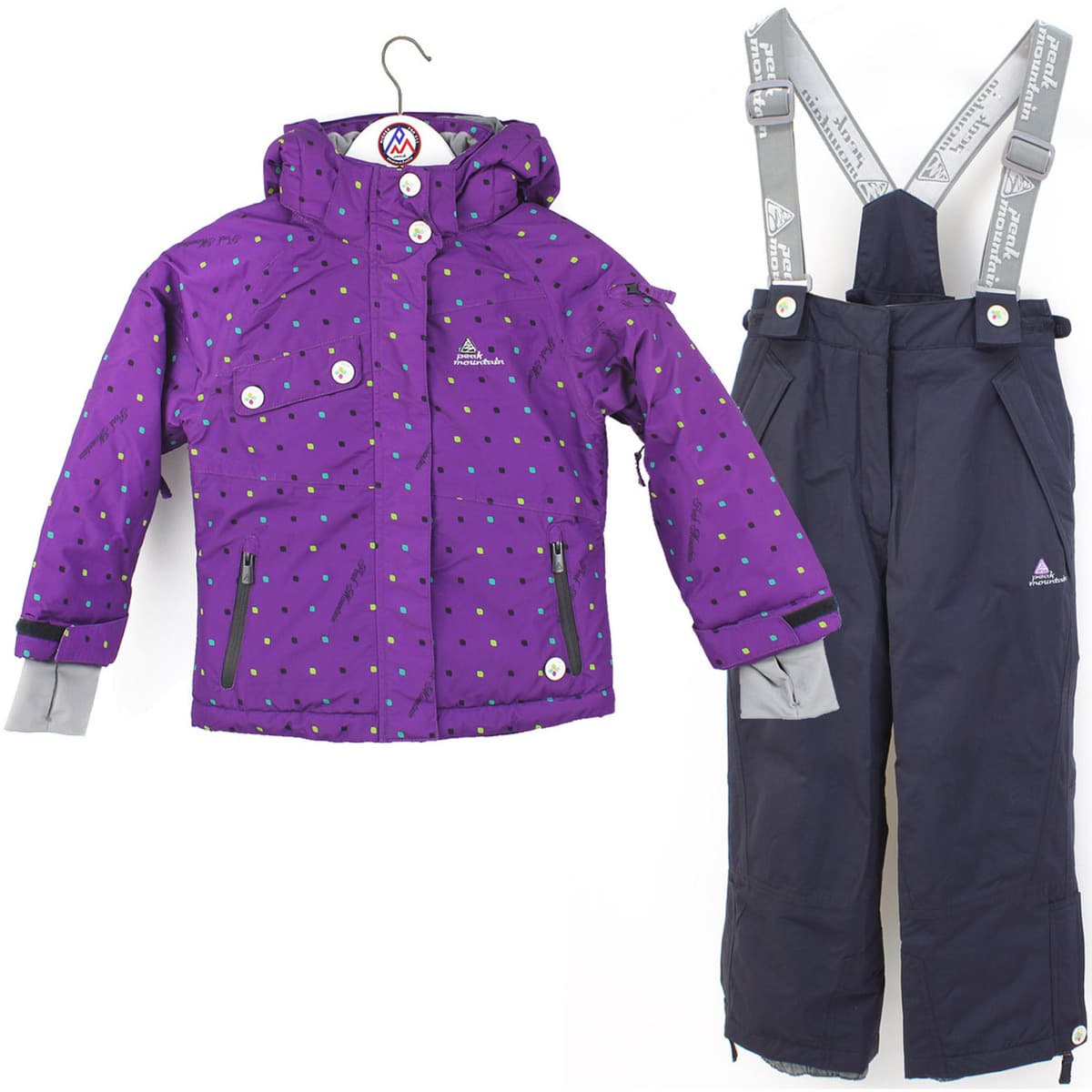 Girls' Pants Peak Mountain Purple