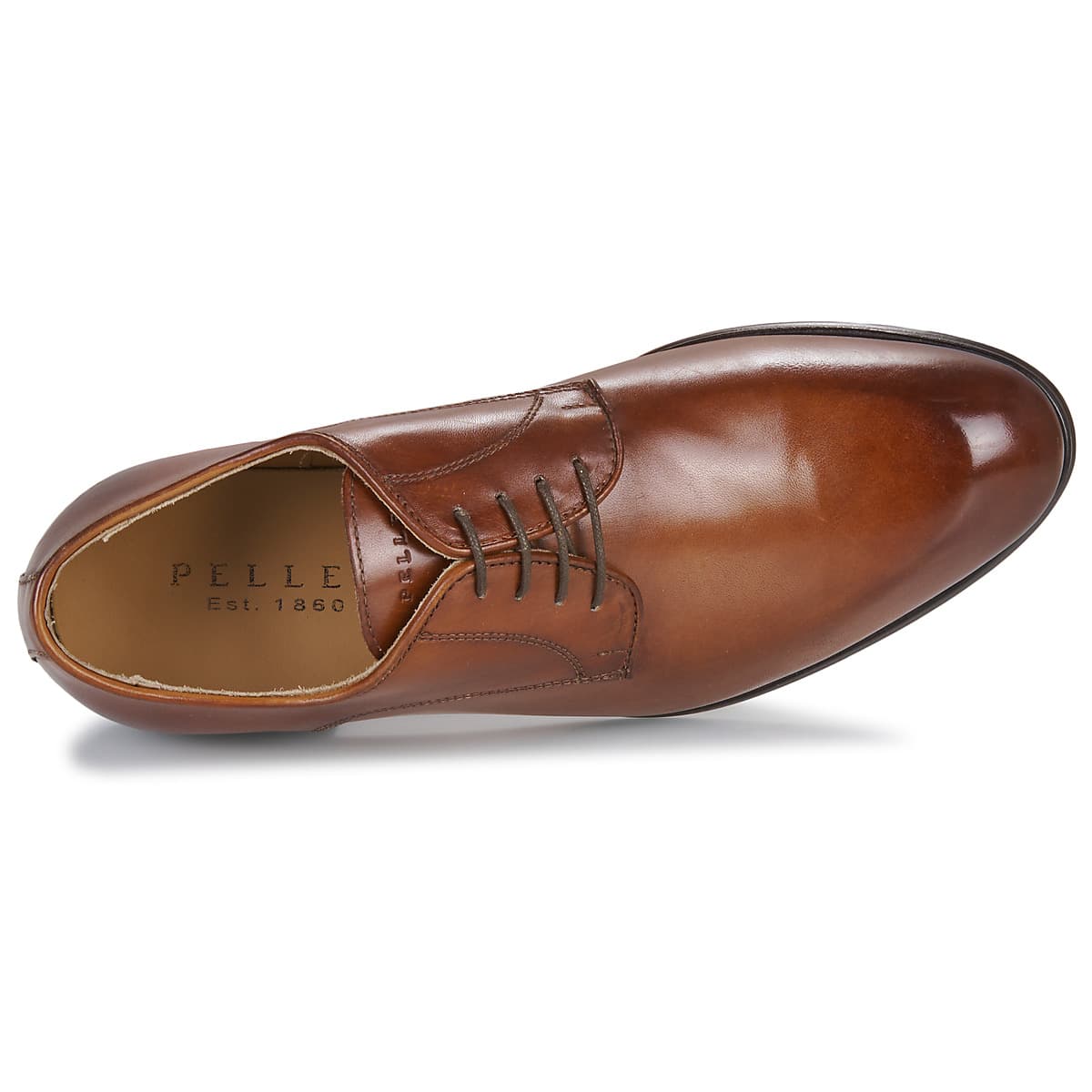 Men's Derby Shoes Pellet Brown