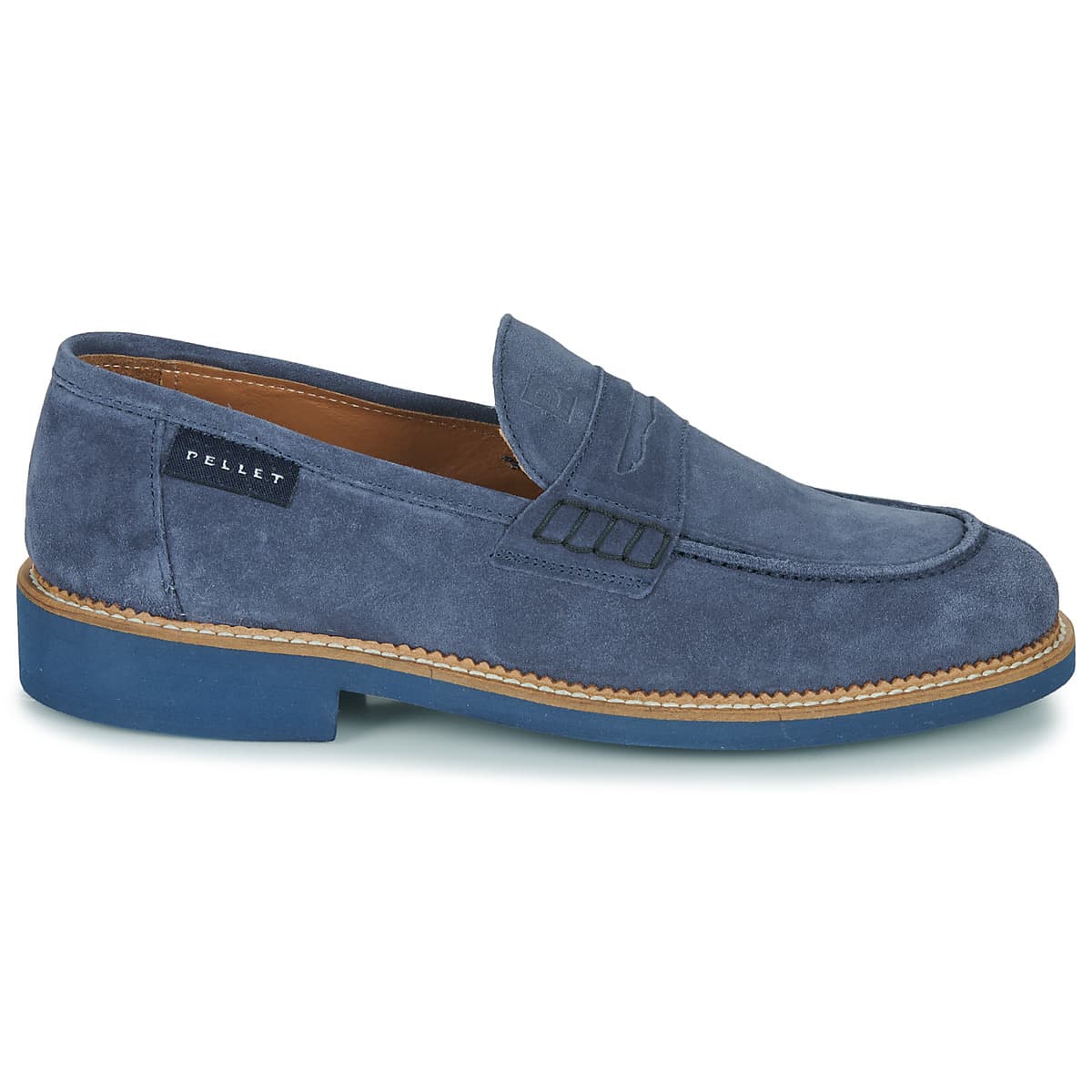 Men's Loafers Pellet Blue
