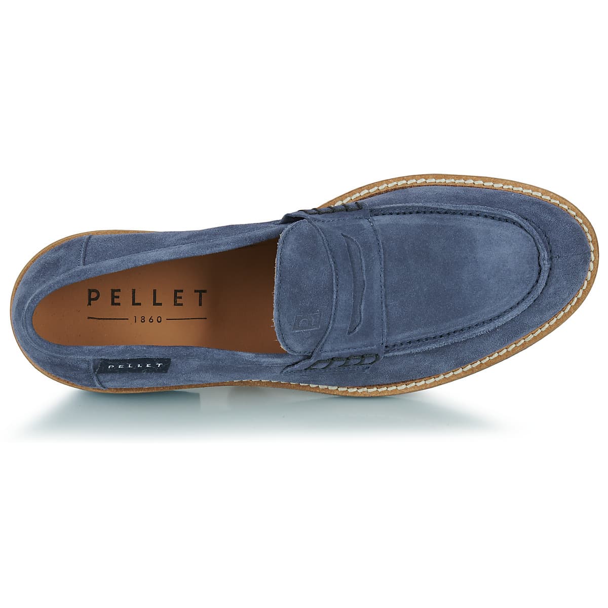 Men's Loafers Pellet Blue