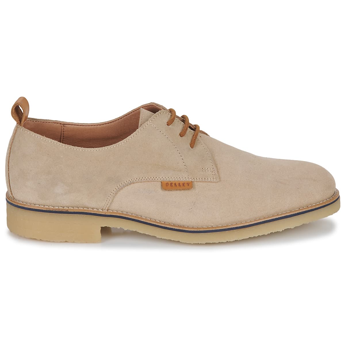 Men's Derby Shoes Pellet Beige