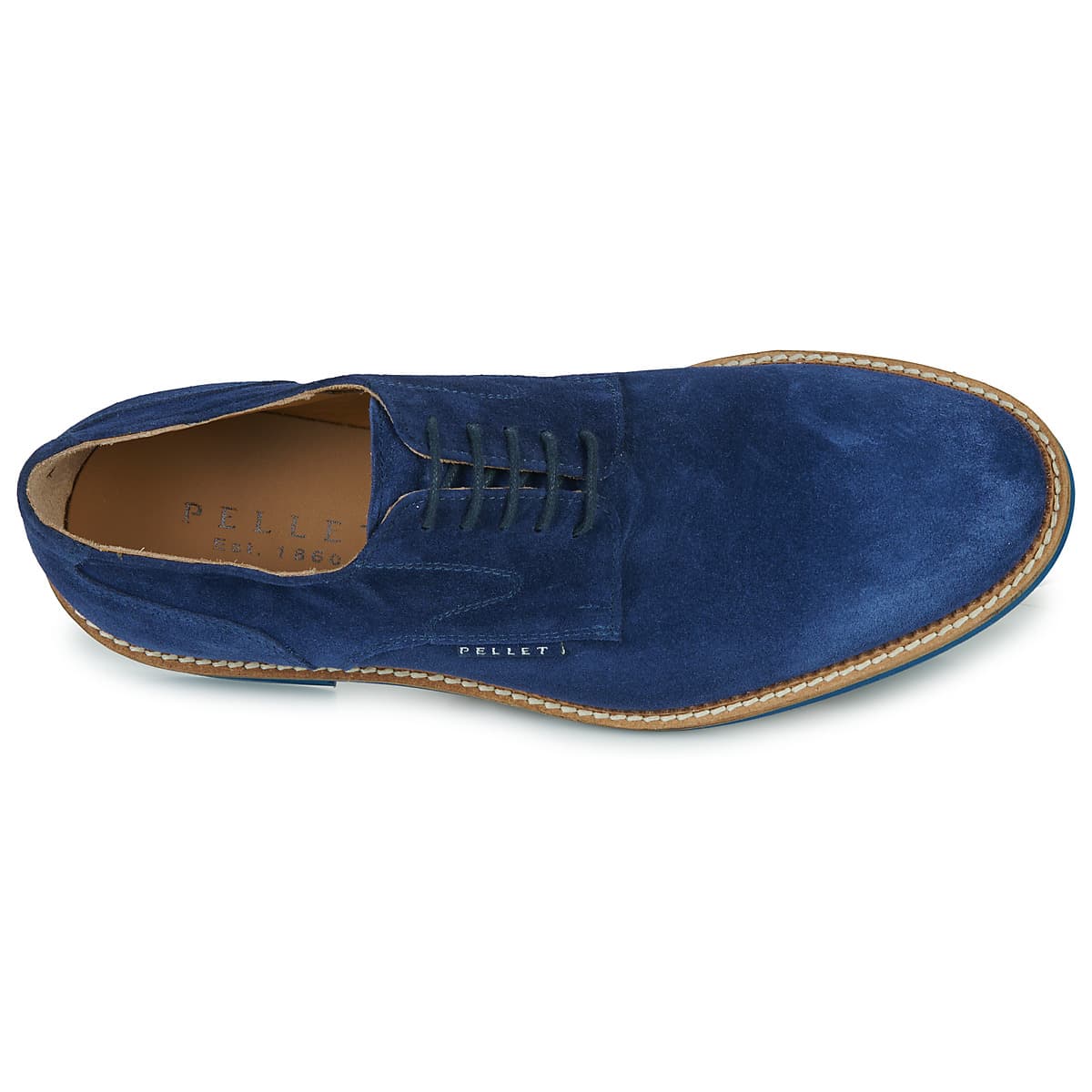 Men's Derby Shoes Pellet Blue
