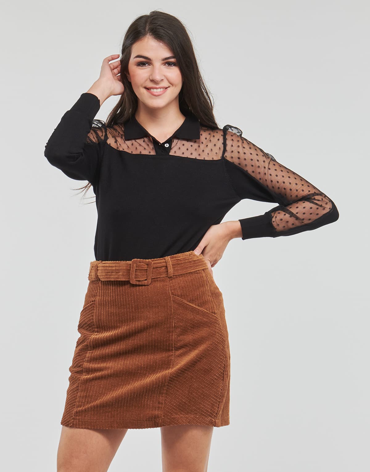 Women's Sweaters Naf Naf Black