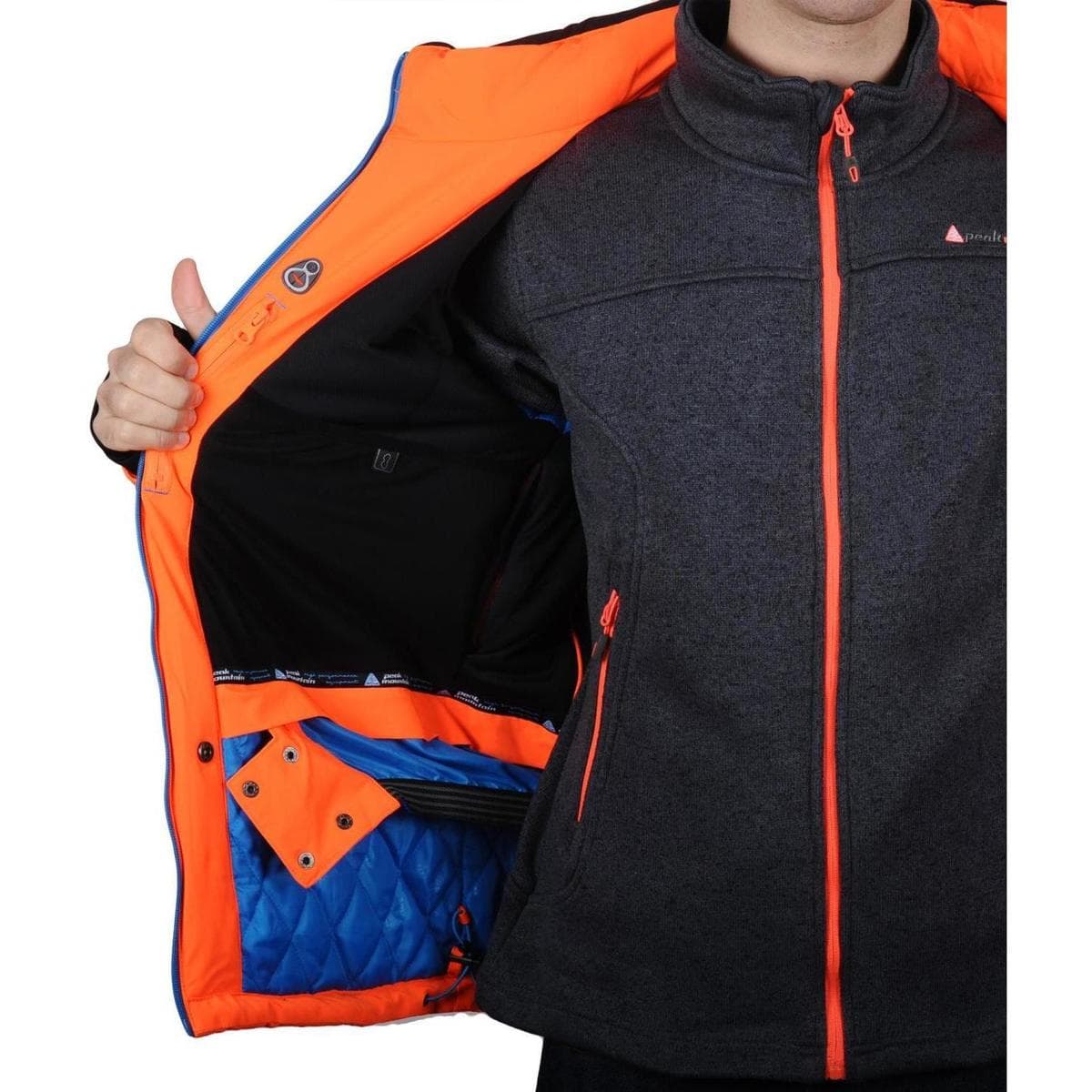 Men's Jackets Peak Mountain Orange