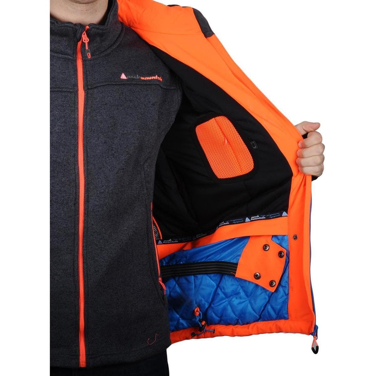 Men's Jackets Peak Mountain Orange