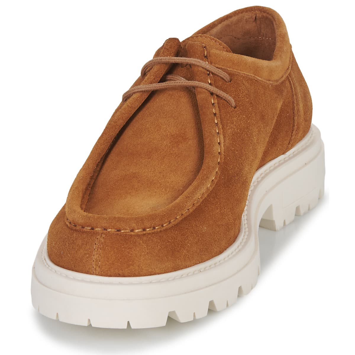 Men's Derby Shoes Pellet Brown