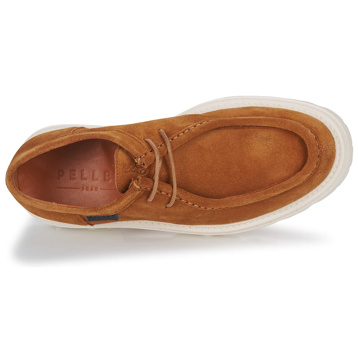 Men's Derby Shoes Pellet Brown