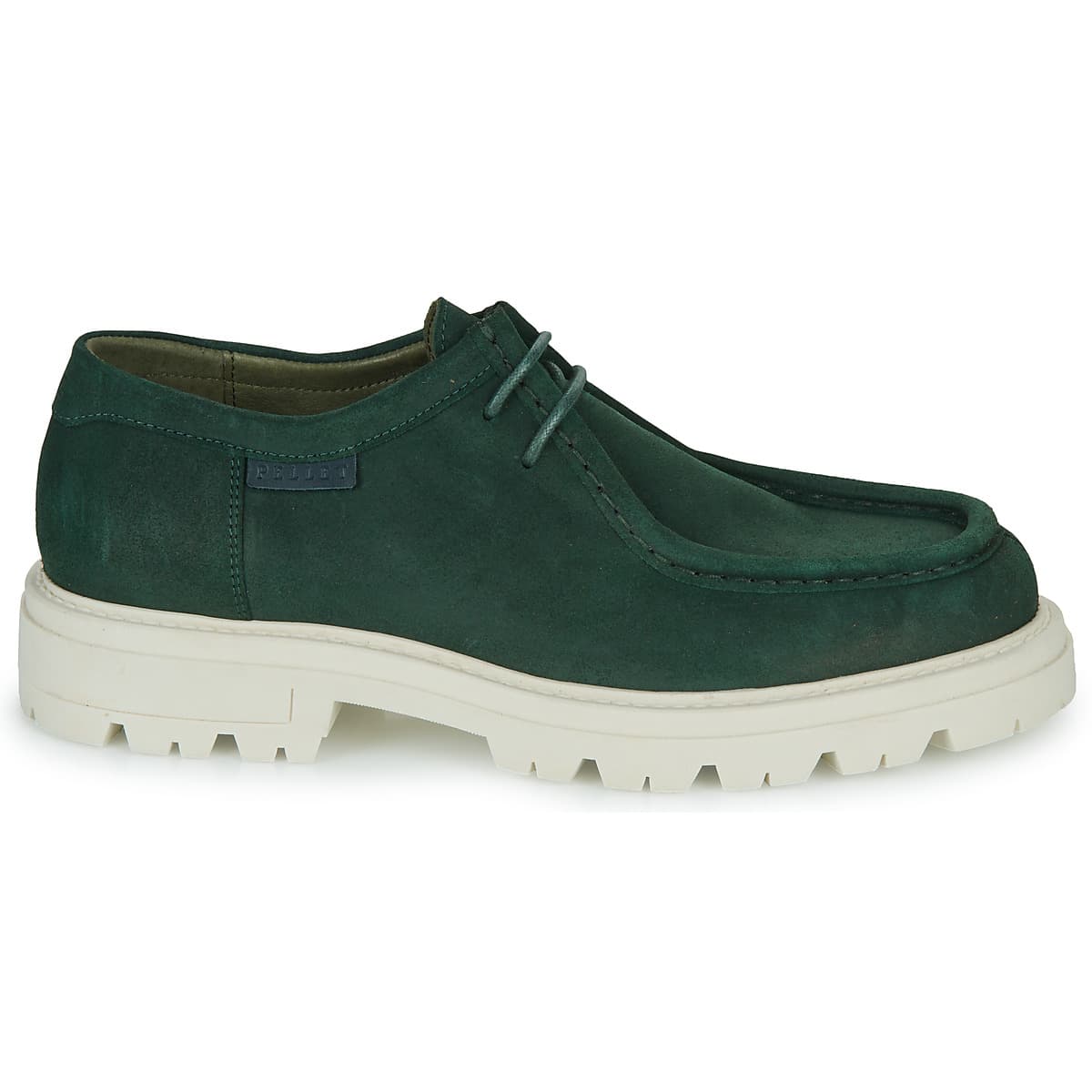 Men's Derby Shoes Pellet Green