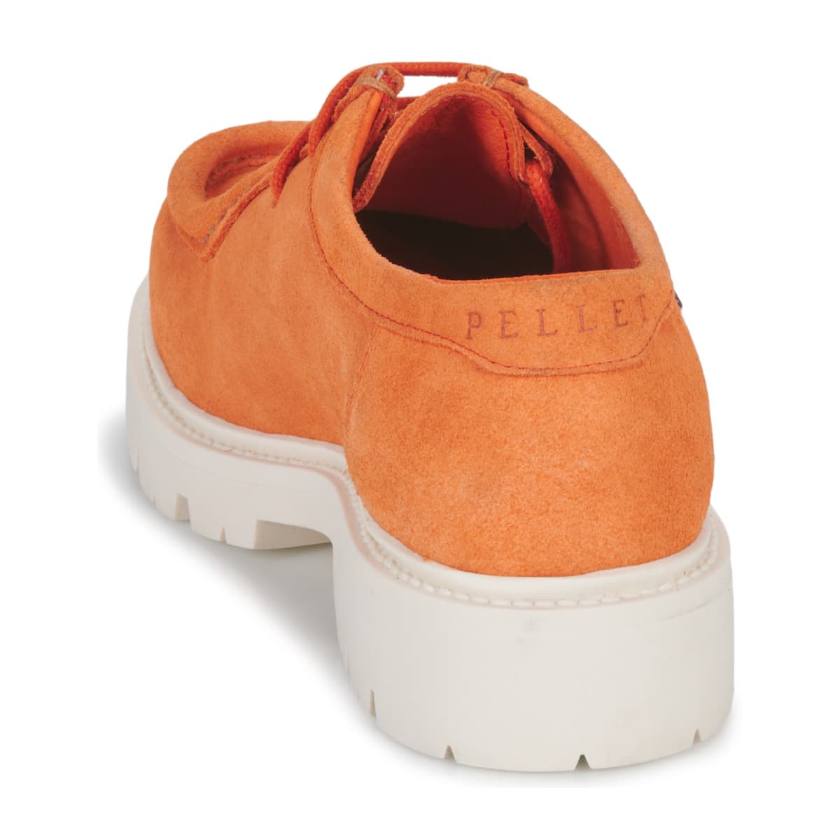 Women's Derby Shoes Pellet Orange