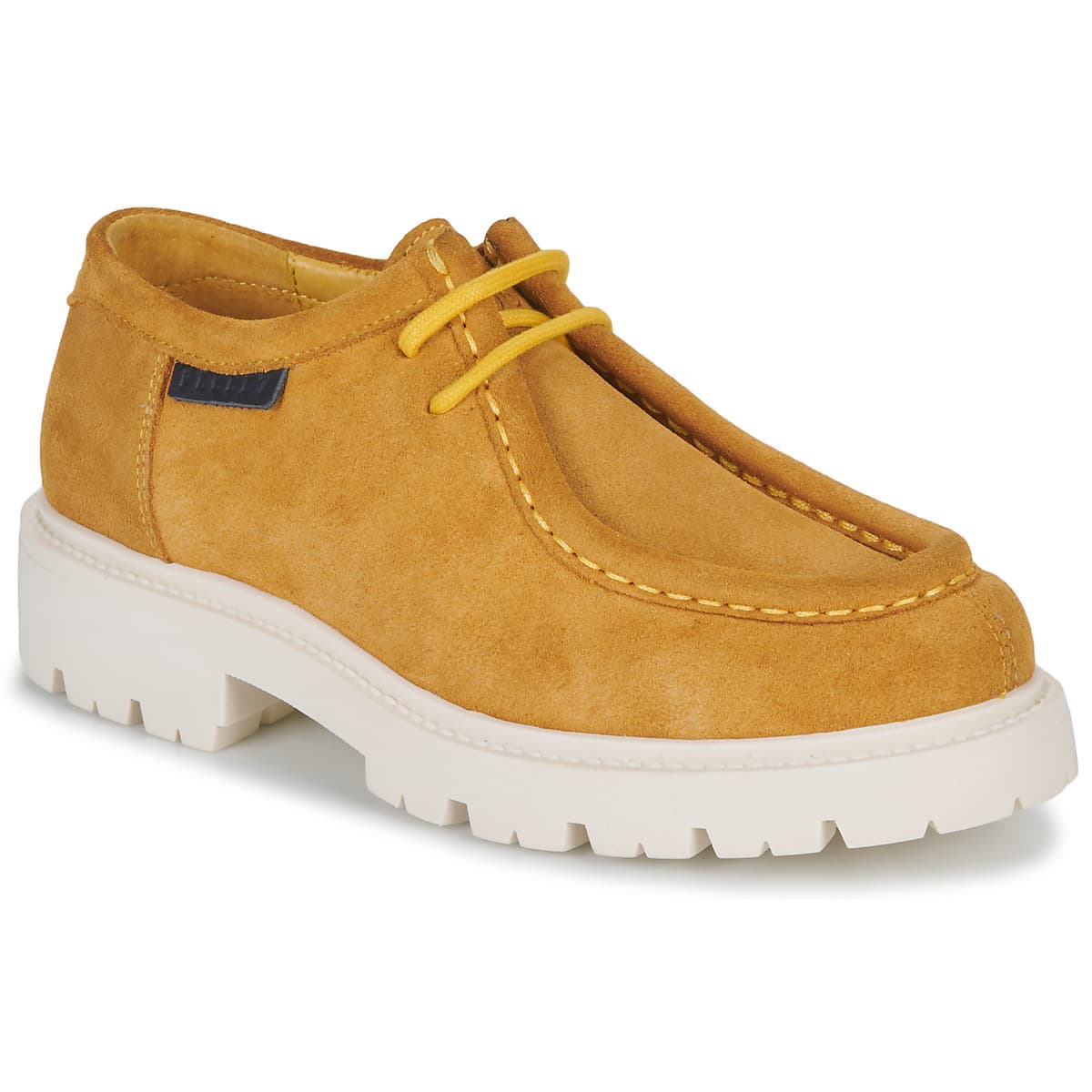 Women's Derby Shoes Pellet Yellow