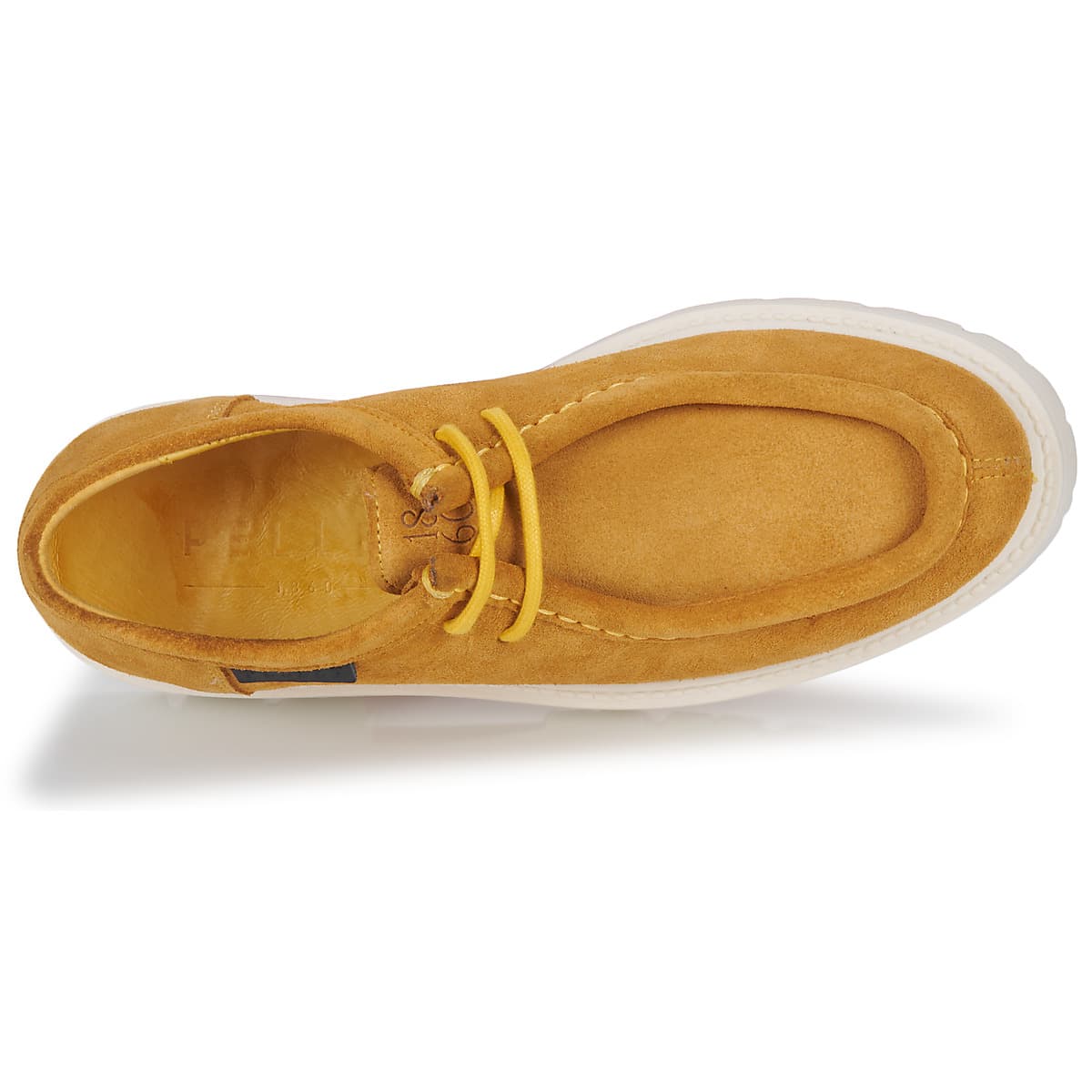 Women's Derby Shoes Pellet Yellow