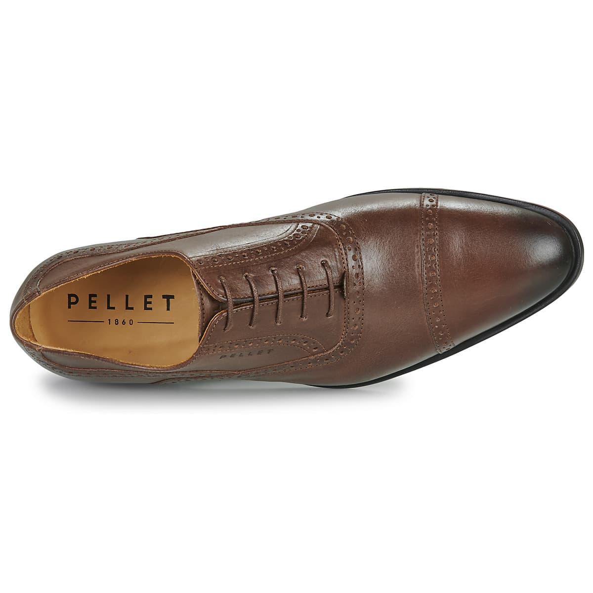 Men's Oxfords Pellet Brown