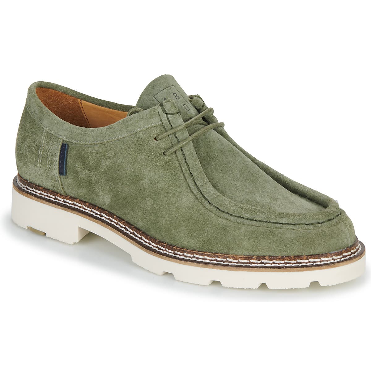 Men's Derby Shoes Pellet Green