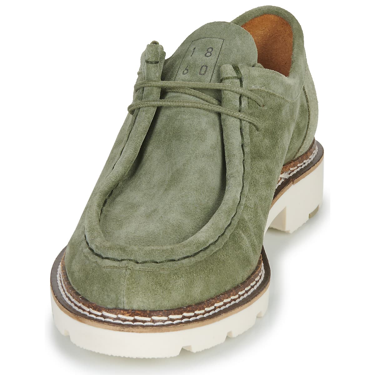 Men's Derby Shoes Pellet Green