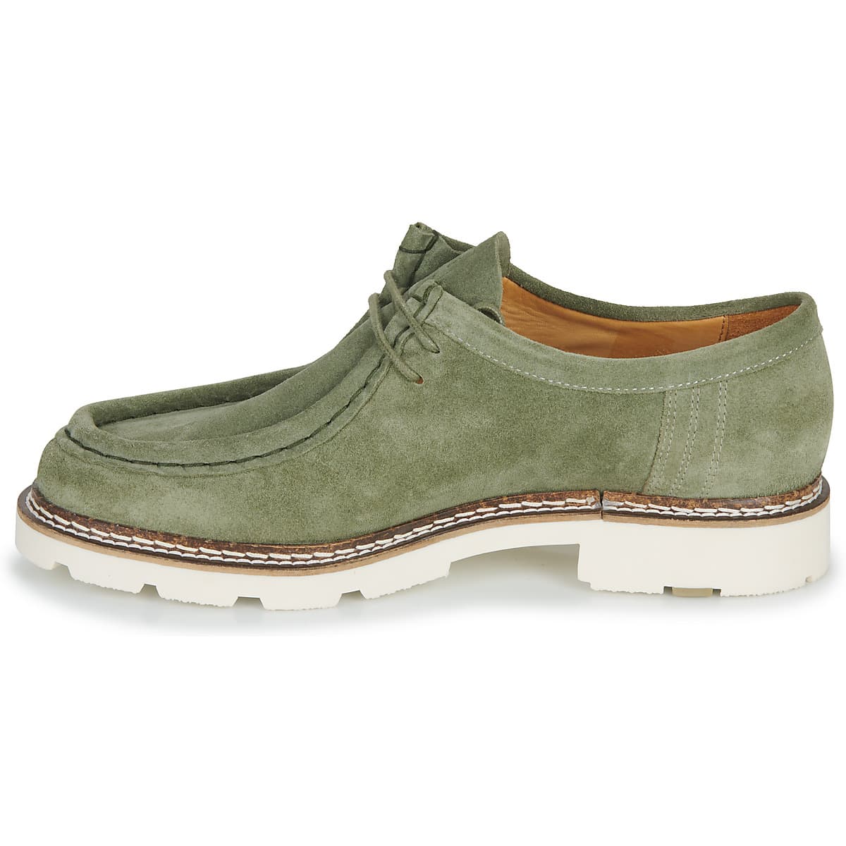 Men's Derby Shoes Pellet Green