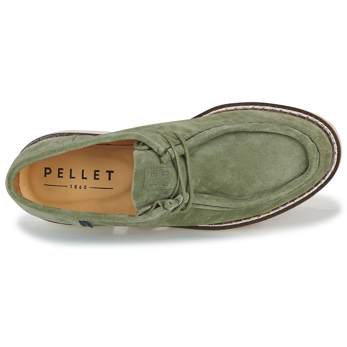 Men's Derby Shoes Pellet Green