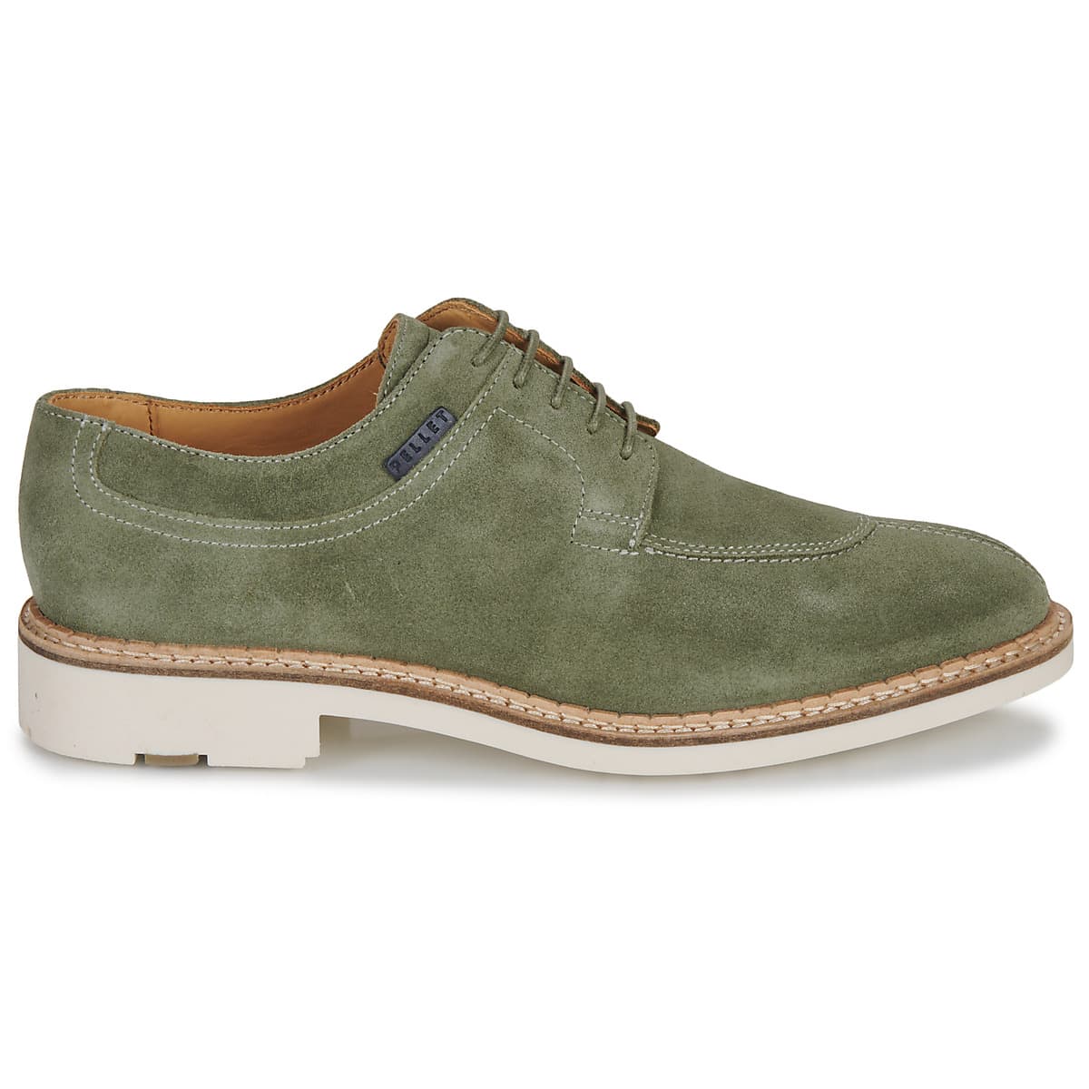 Women's Derby Shoes Pellet Green