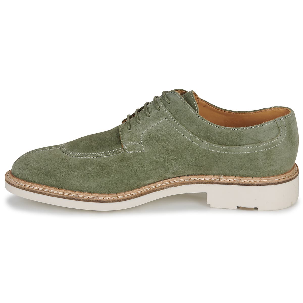 Women's Derby Shoes Pellet Green