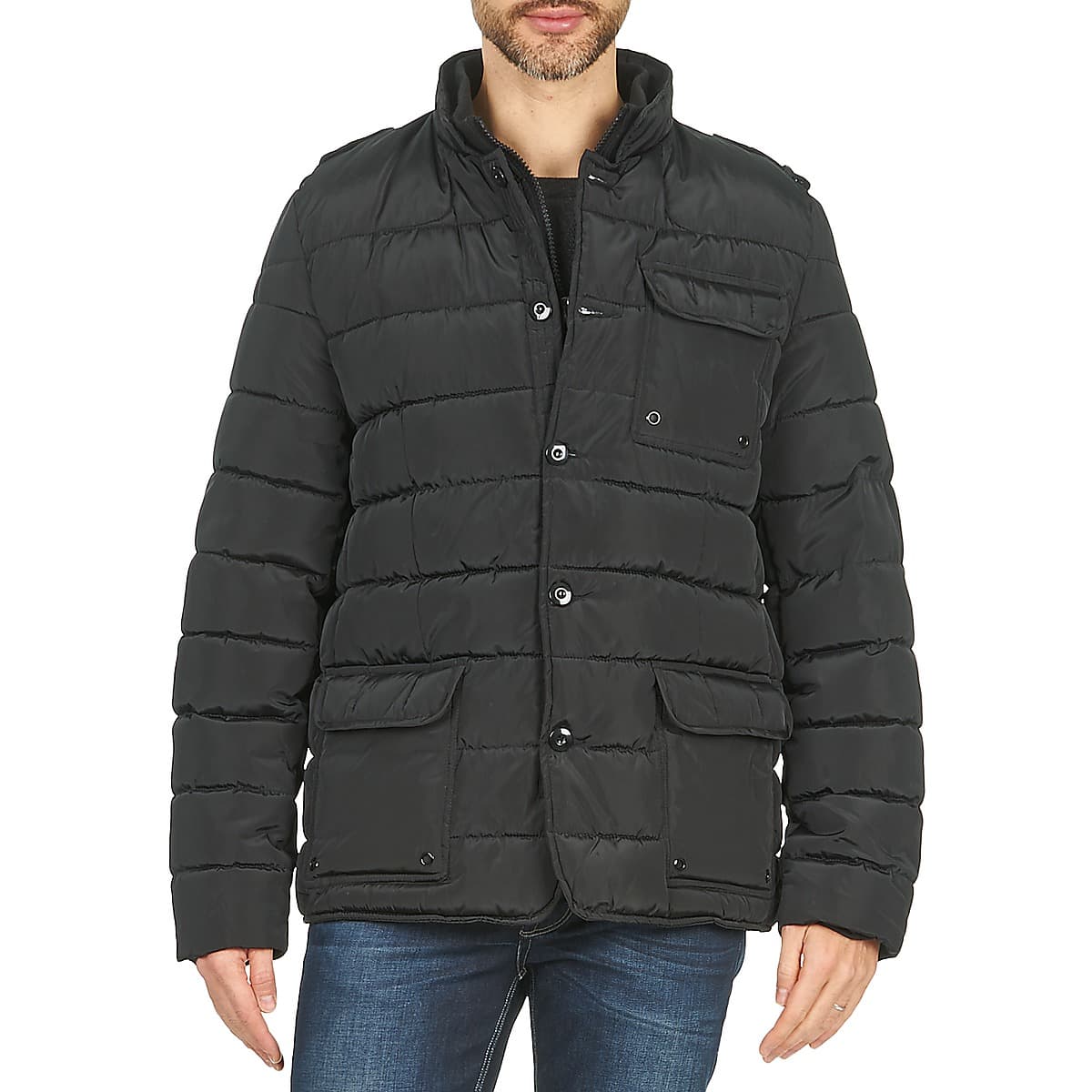 Men's Jackets Casual Attitude Black