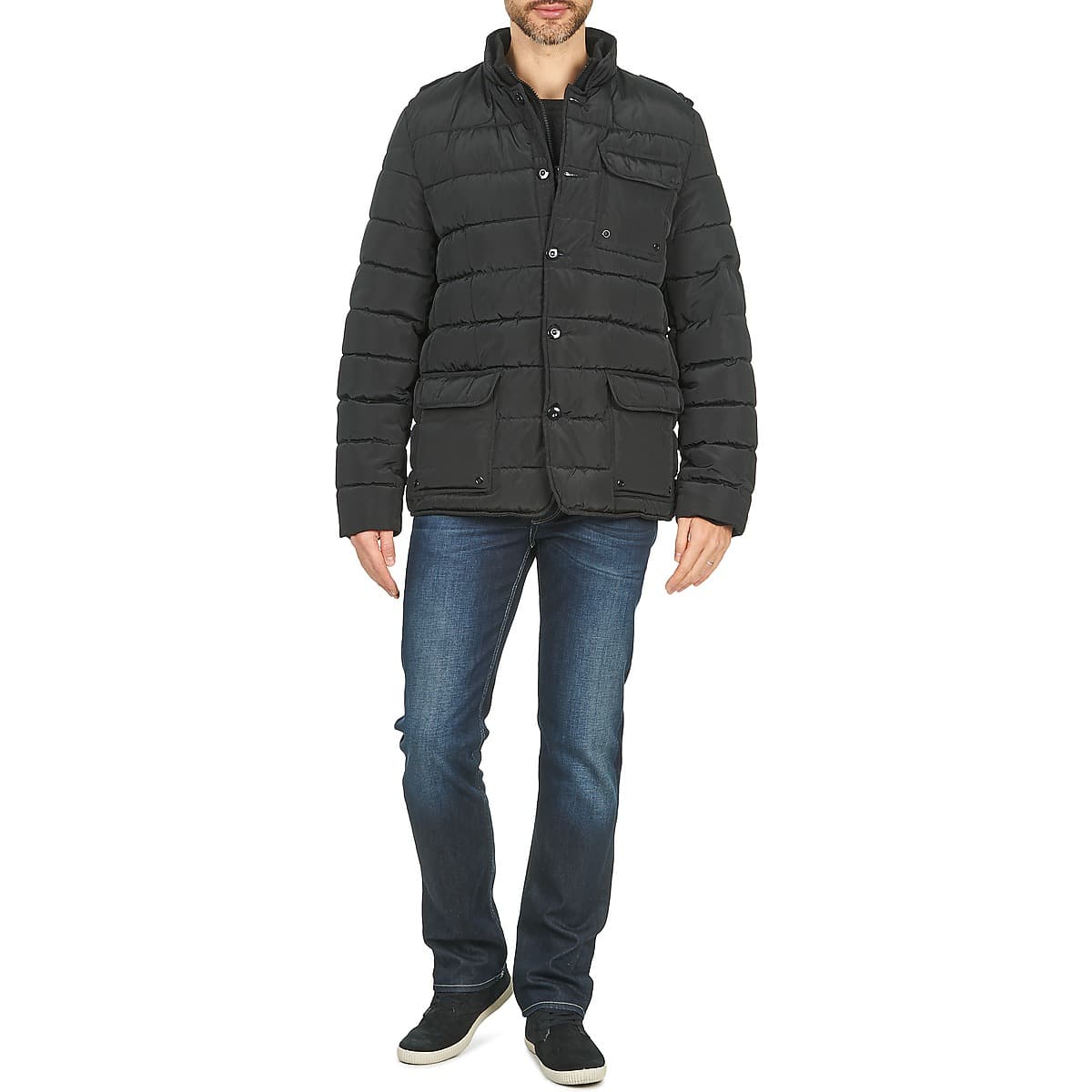 Men's Jackets Casual Attitude Black