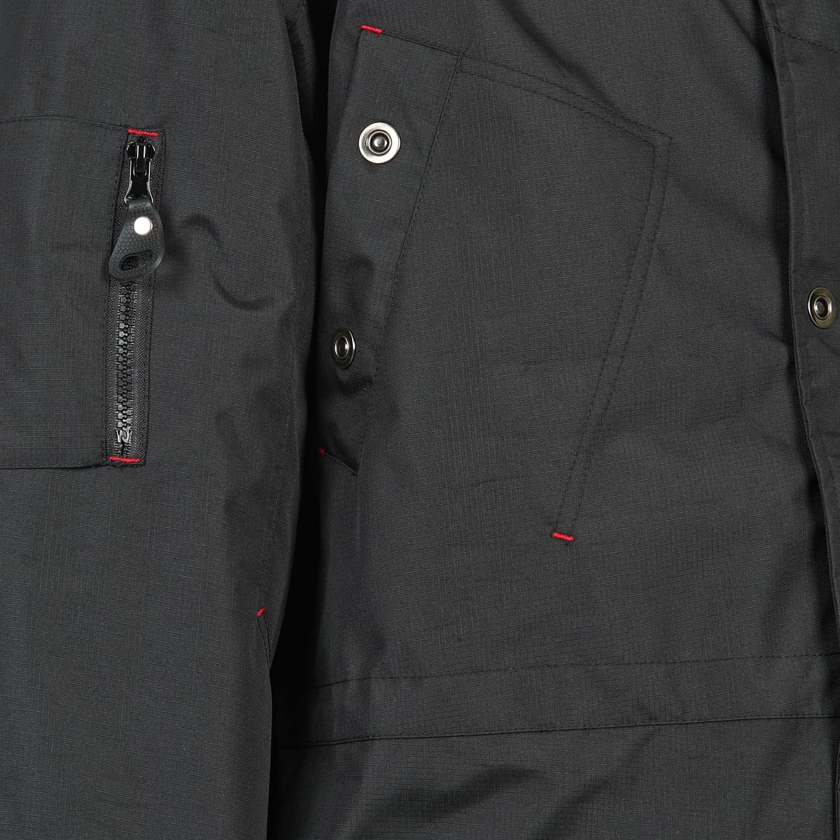 Men's Parkas Casual Attitude Black