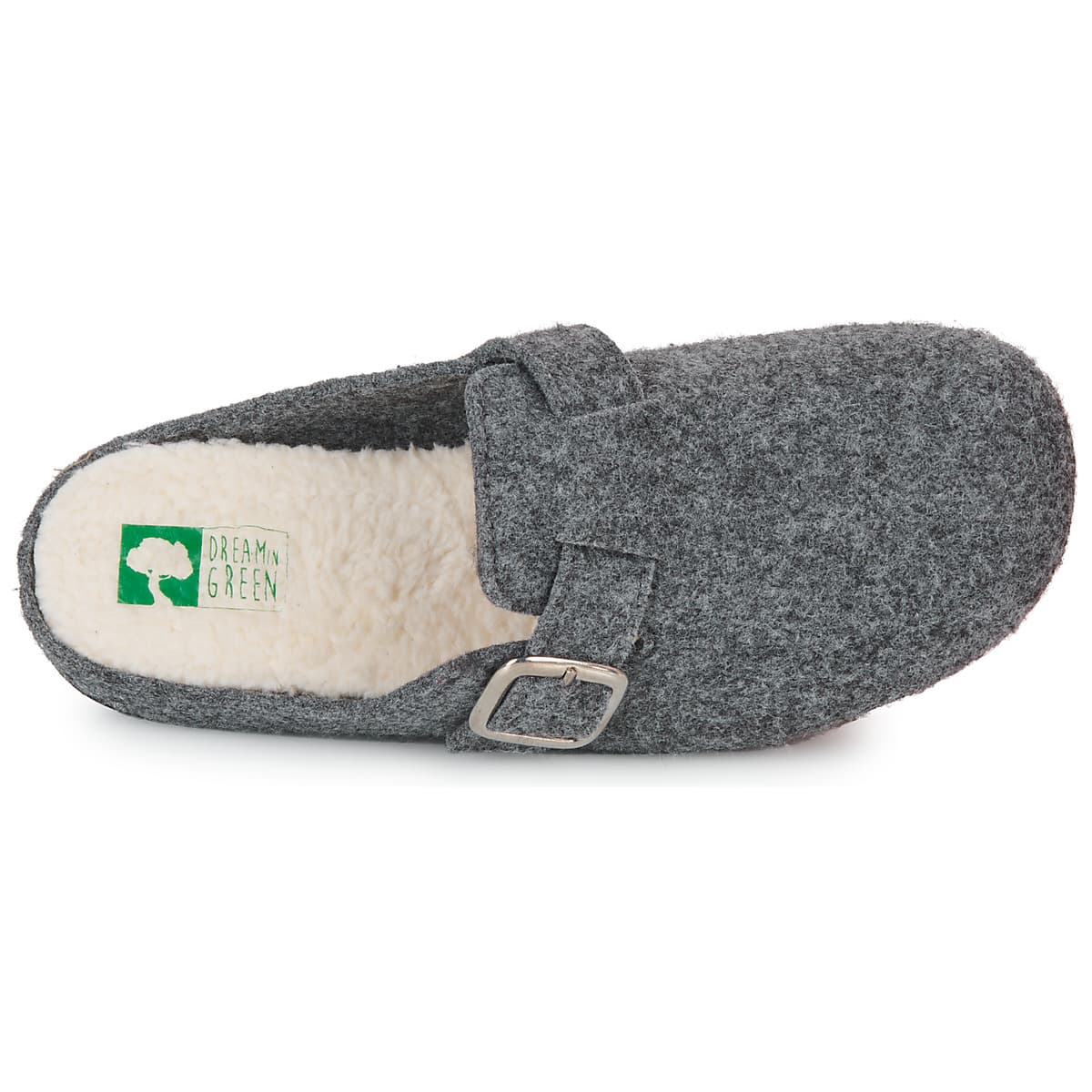 Women's House Slippers Dream in Green Gray